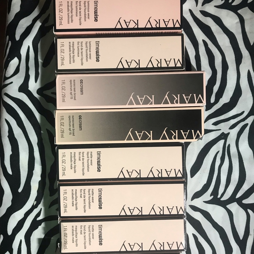 Mary Kay Foundation, CC Cream and Bronzer